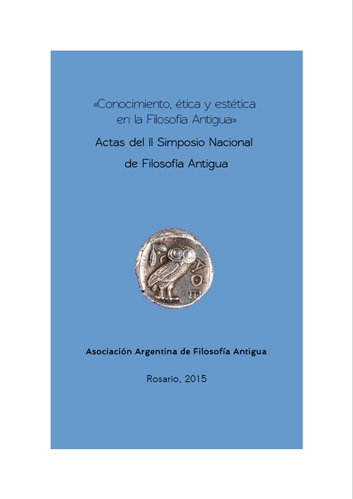 Actas del I Simposio Nacional de Filosofía Antigua